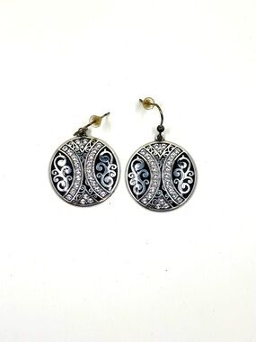 Brighton Earrings W/ Swarovski Crystal